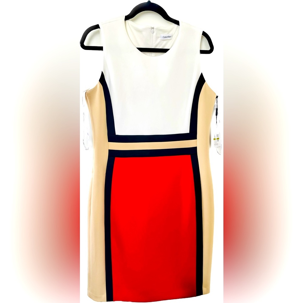 Calvin Klein Color Block Dress